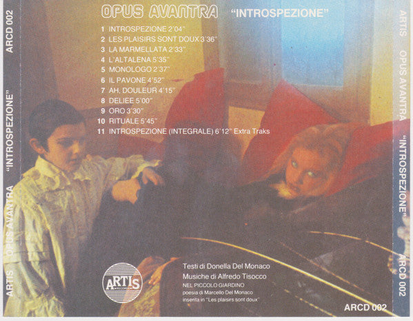 Opus Avantra : Introspezione (CD, Album, RE)