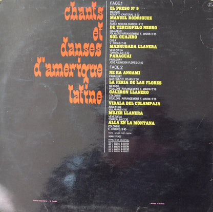 Les Guaranis De Francisco Marin (2) : Chants Et Danses D'Amérique Latine Vol.5 (LP, Album)