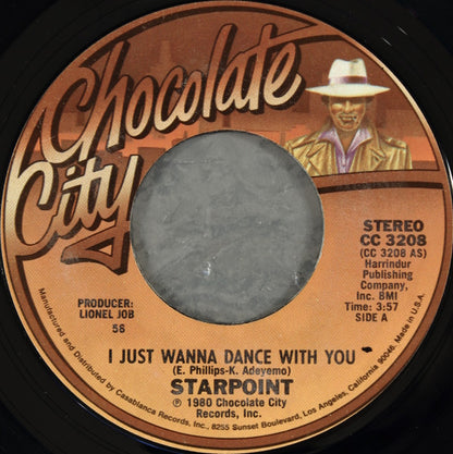 Starpoint : I Just Wanna Dance With You / Don't Leave Me (7", Single, Styrene, 56 )