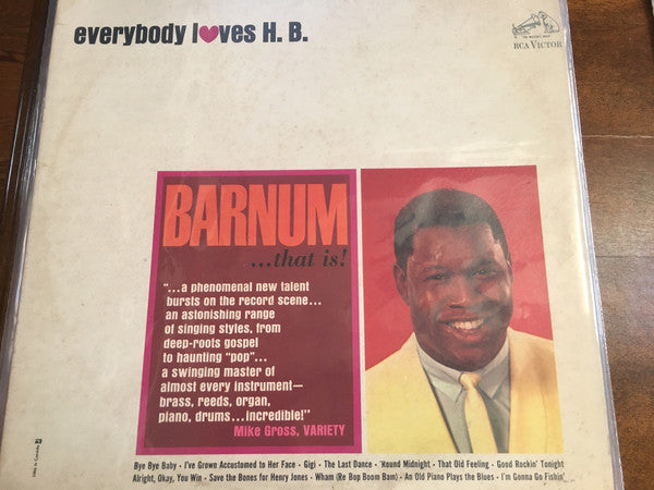 H.B. Barnum : Everybody Loves H. B. (LP)