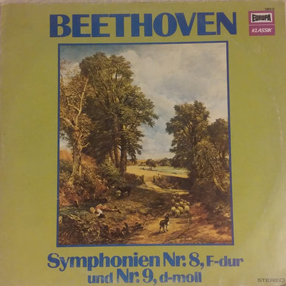 Ludwig van Beethoven : Symphonien Nr.8, F-dur und Nr.9, d-moll (2xLP)