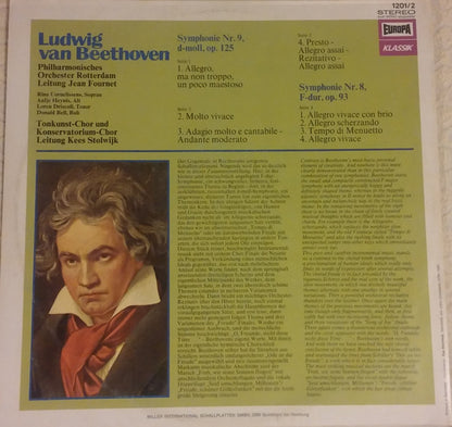 Ludwig van Beethoven : Symphonien Nr.8, F-dur und Nr.9, d-moll (2xLP)