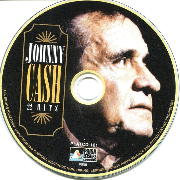 Johnny Cash : The Man In Black (22 Greatest Hits) (CD, Comp)