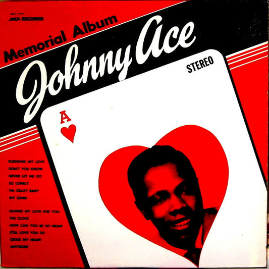 Johnny Ace : Johnny Ace Memorial Album (LP, Album, Comp, RE, Glo)