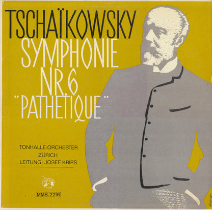 Pyotr Ilyich Tchaikovsky - Tonhalle-Orchester Zürich, Josef Krips : Symphonie Nr.6 "Pathétique" (LP, Mono)