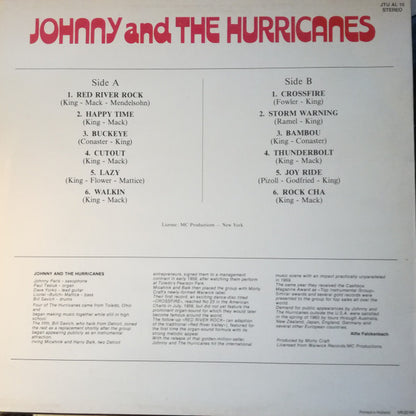 Johnny And The Hurricanes : Red River Rock (LP, Album, RE)