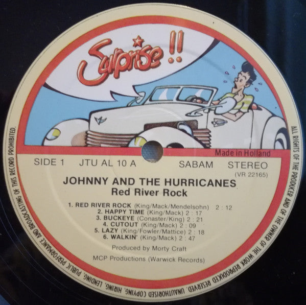 Johnny And The Hurricanes : Red River Rock (LP, Album, RE)