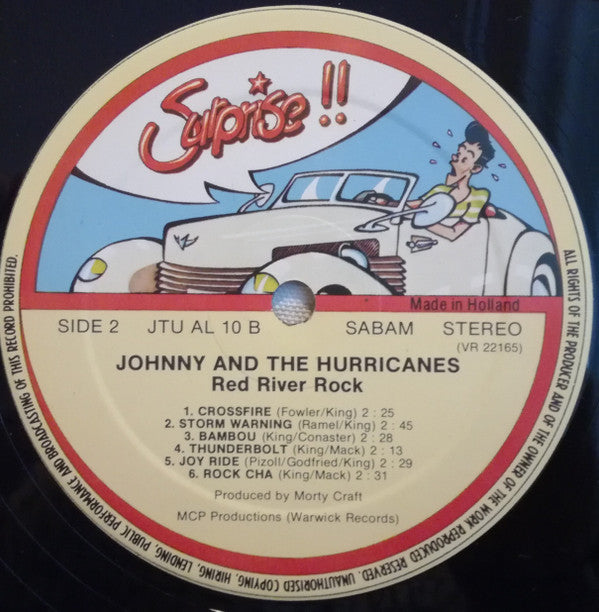 Johnny And The Hurricanes : Red River Rock (LP, Album, RE)