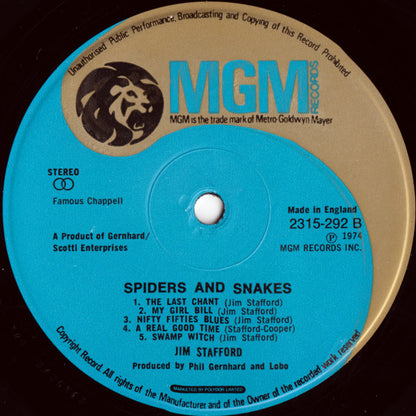 Jim Stafford : Spiders & Snakes (LP)