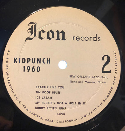 Punch Miller : Kid Punch-1960 Punch Millers N.O. Jazz Band (LP, Album)