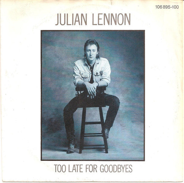 Julian Lennon : Too Late For Goodbyes (7", Single)