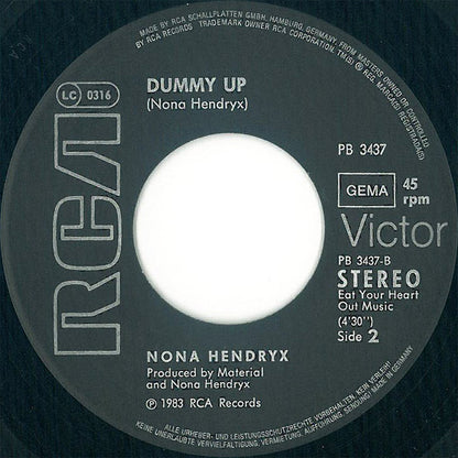 Nona Hendryx : Keep It Confidential (7")