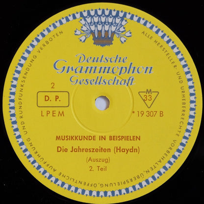 Joseph Haydn - Chor Der St. Hedwigs-Kathedrale Berlin, RIAS-Kammerchor, RIAS Symphonie-Orchester Berlin, Ferenc Fricsay : Die Jahreszeiten (Auszug) (LP, Mono)