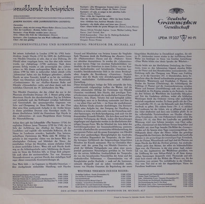 Joseph Haydn - Chor Der St. Hedwigs-Kathedrale Berlin, RIAS-Kammerchor, RIAS Symphonie-Orchester Berlin, Ferenc Fricsay : Die Jahreszeiten (Auszug) (LP, Mono)