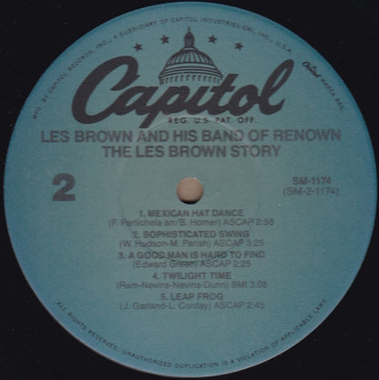 Les Brown And His Band Of Renown : The Les Brown Story (His Greatest Hits In Today's Sound) (LP, Comp, RE, Abr)