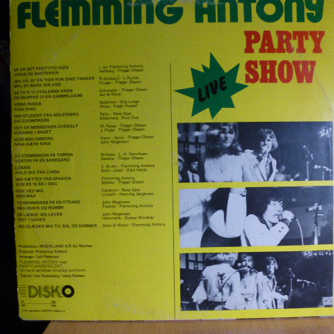 Flemming Antony : Party Show - Party Nr 6 (LP, Album)