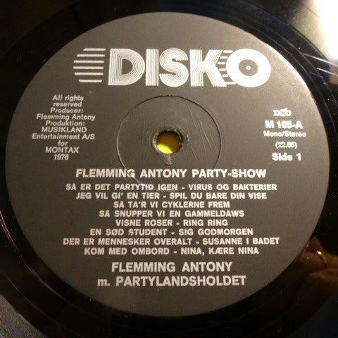 Flemming Antony : Party Show - Party Nr 6 (LP, Album)