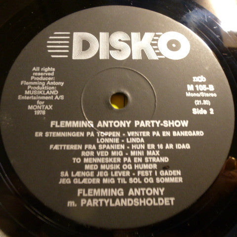 Flemming Antony : Party Show - Party Nr 6 (LP, Album)