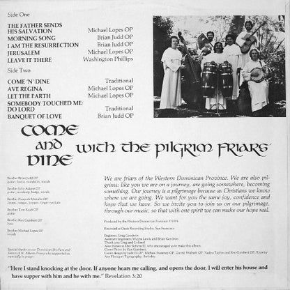 The Pilgrim Friars : Come And Dine (LP)