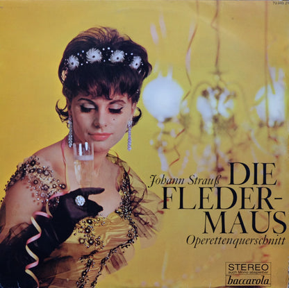 Johann Strauss Jr. : Die Fledermaus (Operettenquerschnitt) (LP)