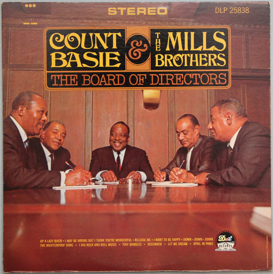 Count Basie & The Mills Brothers : The Board Of Directors (LP, Album, Ind)