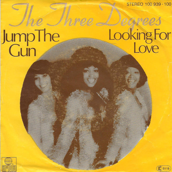 The Three Degrees : Jump The Gun (7", Single)