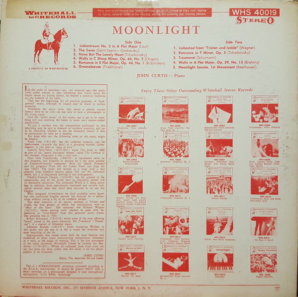 John Curtis (4) : Moonlight (LP, Album)