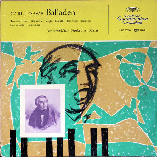 Carl Loewe : Balladen (10", Mono)