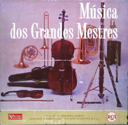 Various : Música Dos Grandes Mestres (Box + 12xLP, Comp, Mono)