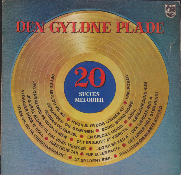 Various : Den Gyldne Plade (LP, Comp)