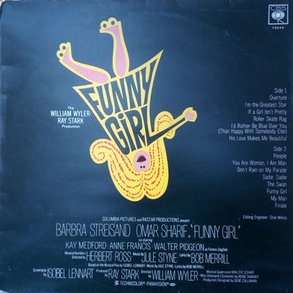 Jule Styne / Barbra Streisand / Omar Sharif : Funny Girl (The Original Sound Track Recording) (LP, Album, Gat)