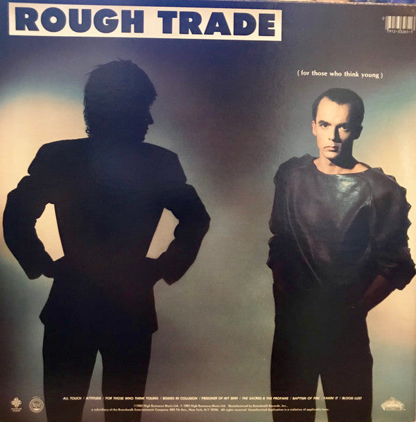 Rough Trade : For Those Who Think Young (LP, Album)