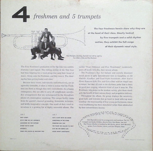 The Four Freshmen : 4 Freshmen And 5 Trumpets (LP, Album)