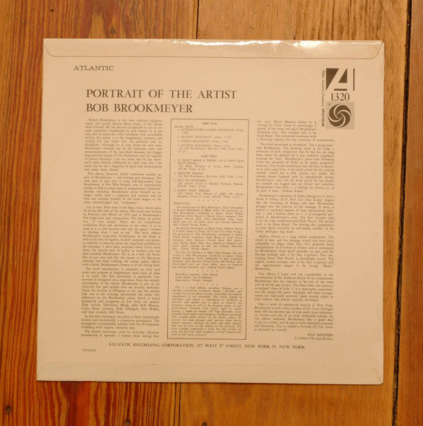 Bob Brookmeyer : Portrait Of The Artist (LP, RE)