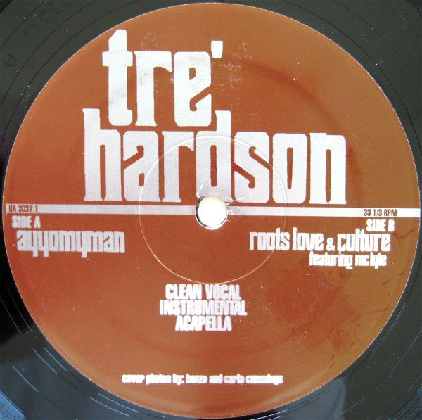 Tre Hardson : Ayyomyman / Roots Love & Culture (12")