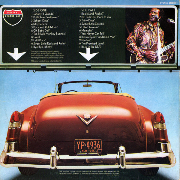 Chuck Berry : Motorvatin' (LP, Comp)