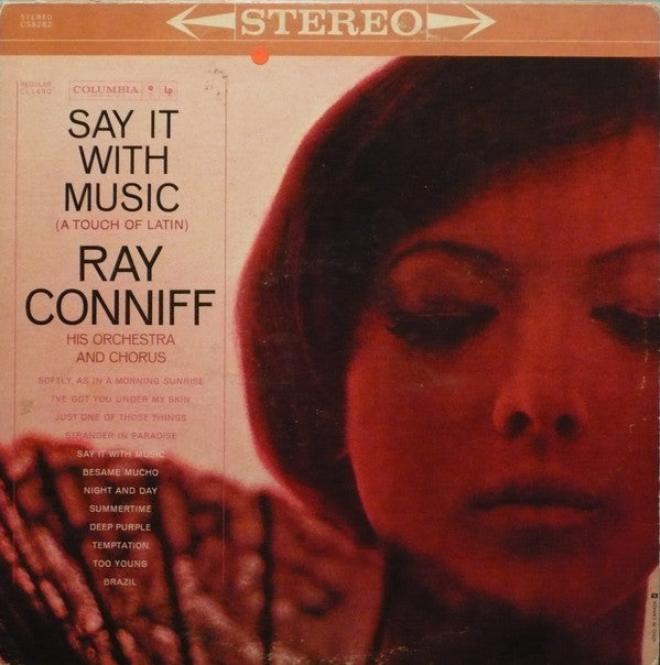 Ray Conniff And His Orchestra & Chorus : Say It With Music (A Touch Of Latin) (LP, Album)