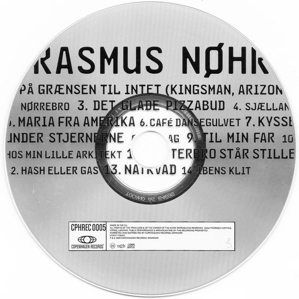 Rasmus Nøhr : Rasmus Nøhr (CD, Album, RE + DVD)