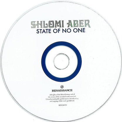 Shlomi Aber : State Of No One (CD, Album)