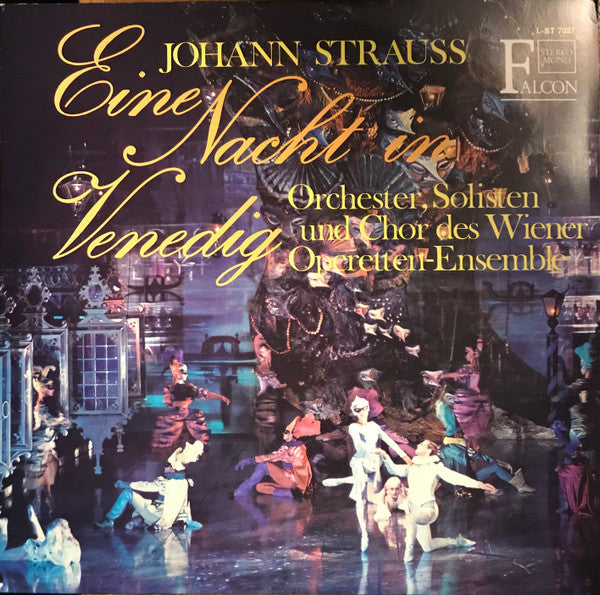 Wiener Operetten-Ensemble : Eine Nacht In Venedig (LP, Mono)