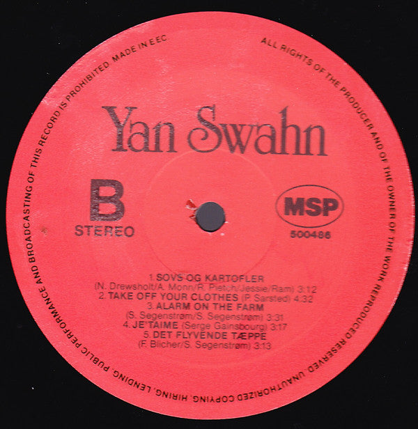 Yan Swahn : ...goes BANANAS!!! (LP)