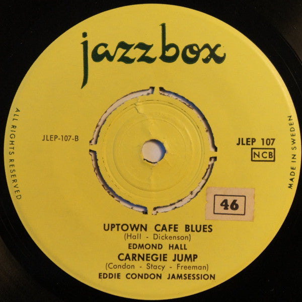 Various : Song Of India / I Gotta Right To Sing The Blues / Uptown Cafe Blues / Carnegie Jump (7", EP)