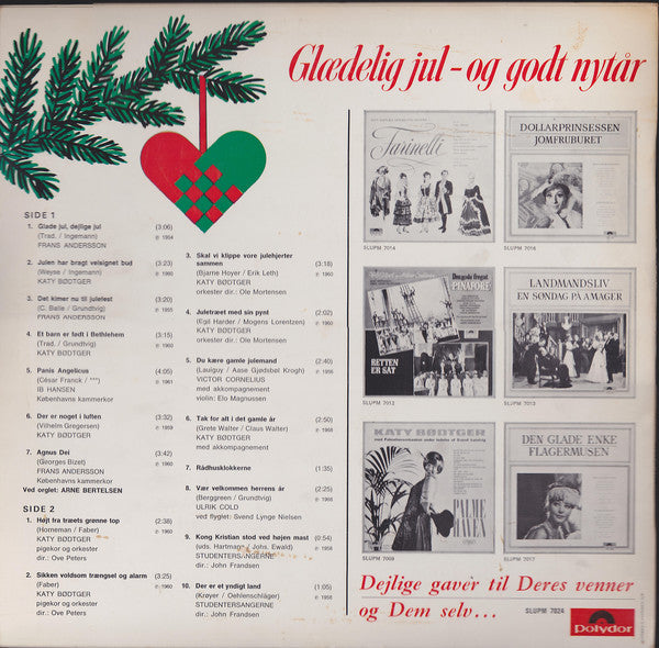 Various : Glædelig Jul - Og Godt Nytår (LP, Comp)