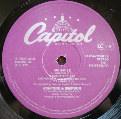 Ashford & Simpson : High-Rise (LP, Album)