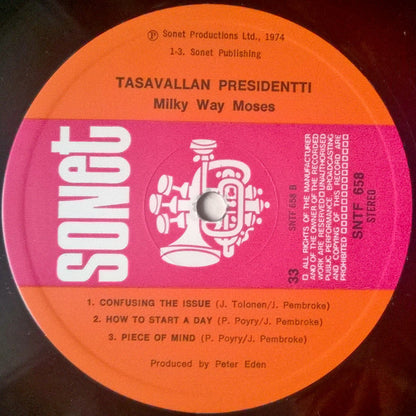 Tasavallan Presidentti : Milky Way Moses (LP, Album)