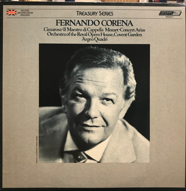 Fernando Corena, Wolfgang Amadeus Mozart, Domenico Cimarosa : Fernando Corena (LP, Comp, RE)