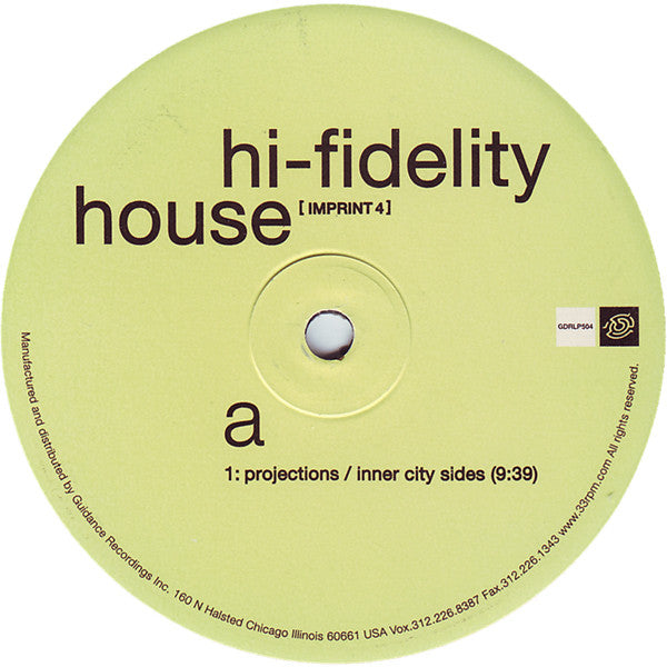 Various : Hi-Fidelity House [Imprint 4] (3xLP, Comp)