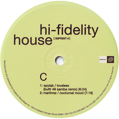 Various : Hi-Fidelity House [Imprint 4] (3xLP, Comp)