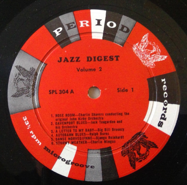 Various : Jazz Digest (LP, Comp, Mono)