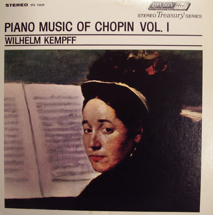 Frédéric Chopin / Wilhelm Kempff : Piano Music Of Chopin Vol. I (LP, RE)